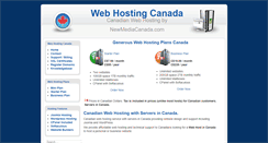 Desktop Screenshot of newmediacanada.com